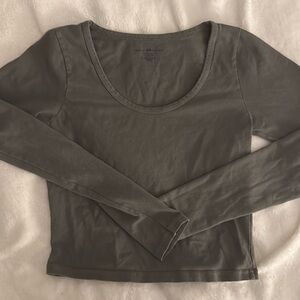 Grey Brandy Melville long sleeve